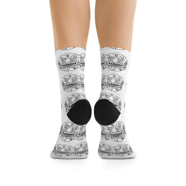Ramadan Kareem Recycled Poly Socks - Image 2