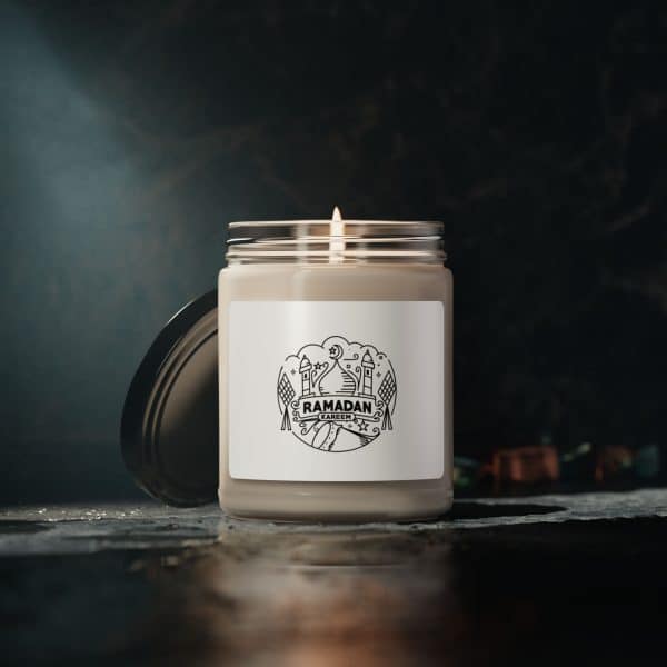 Ramadan Kareem Scented Soy Candle, 9oz - Image 2